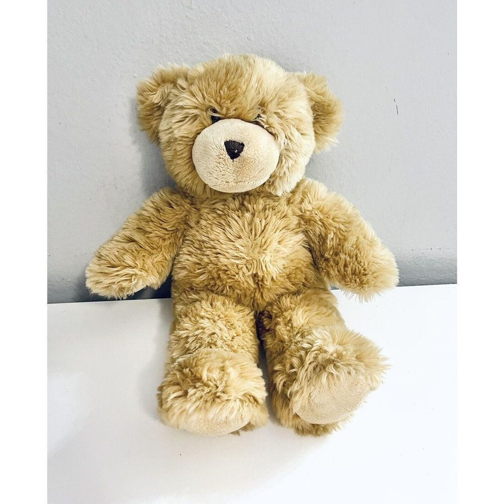 Build A Bear Workshop Light Brown Classic Teddy Plush BABW Stuffed Animal‎ Toy